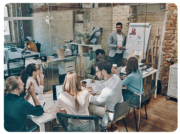 PHD Solutions application development meeting