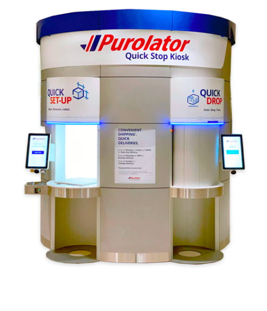 Purolator-Quick-Stop-Kiosk Purolator kiosk