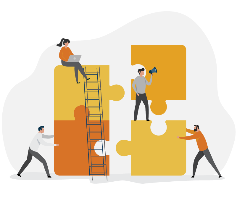 About_CompanyInfo puzzle drawing